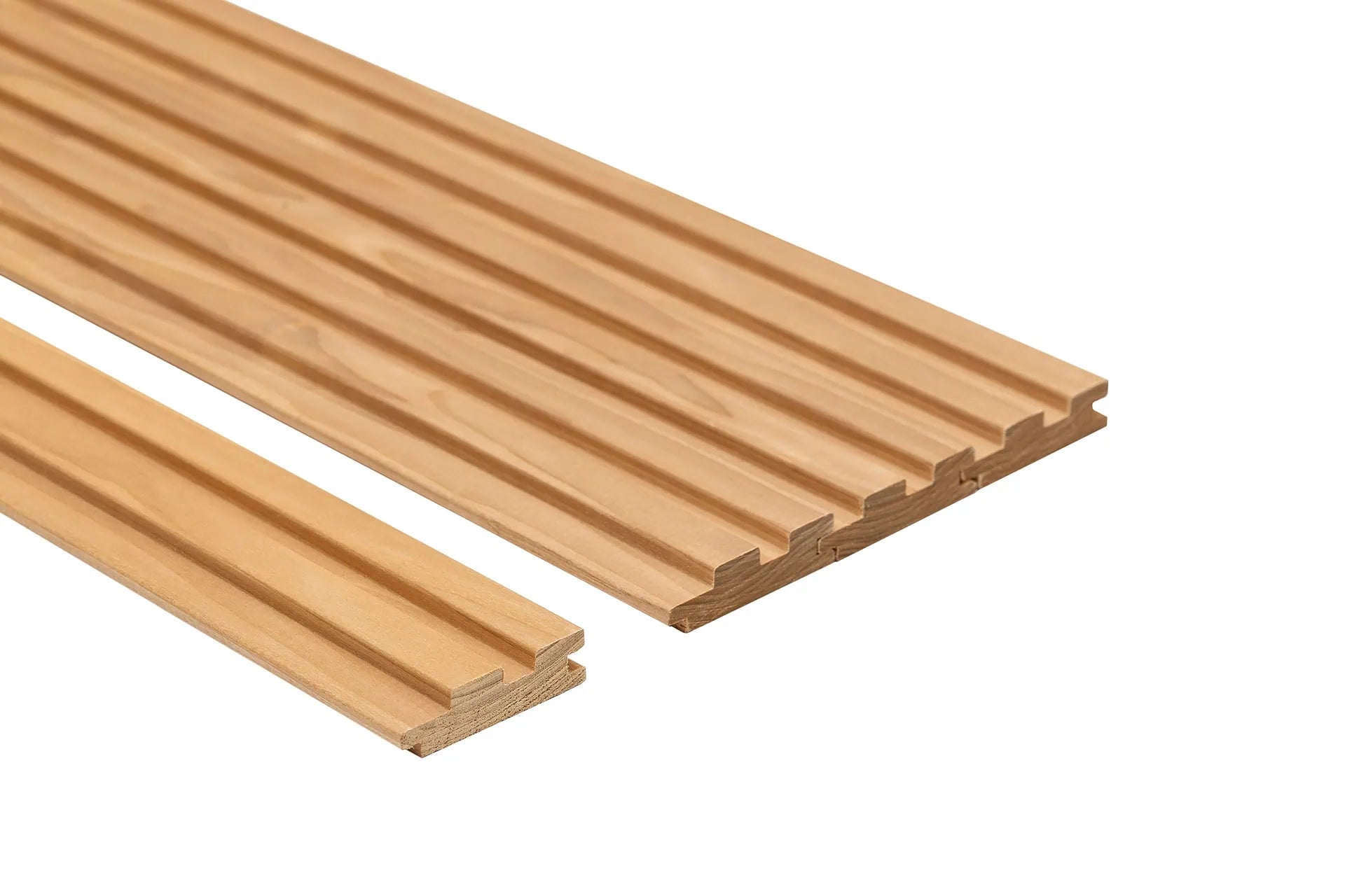 Painel de Sauna Kyte 15x87mm Álamo Termomodificado.