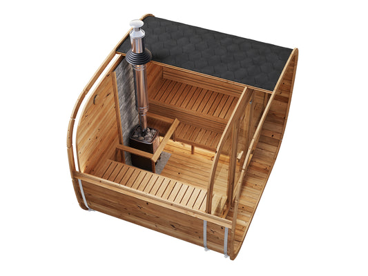 Sauna Exterior Cubus