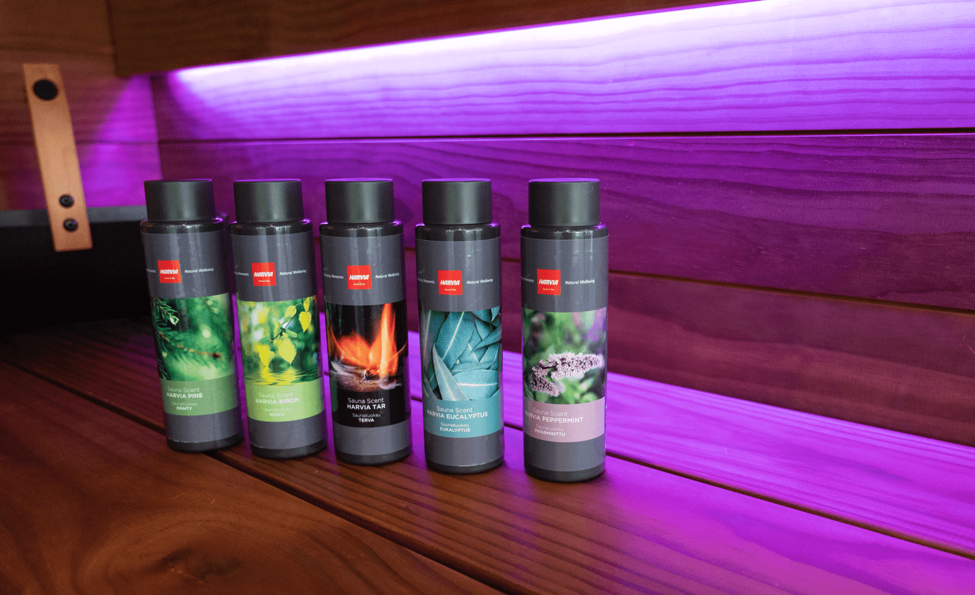 Aromaterapia de Sauna Harvia – Aroma de Bétula (400 ml).