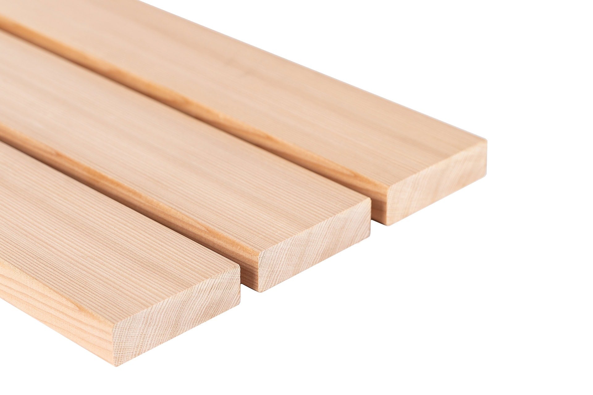 Banco de Sauna SHP 26x140mm Cedro (Cedar) - Pacote de 4 peças - Saunamo