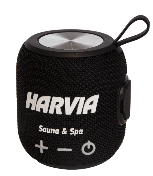 Coluna Bluetooth Para Sauna Harvia resistente à água e calor.