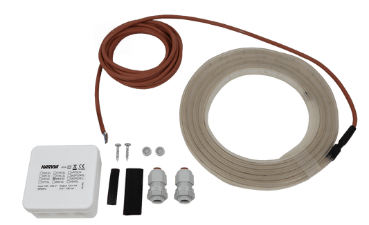 Fita LED para Sauna 5m em close-up.