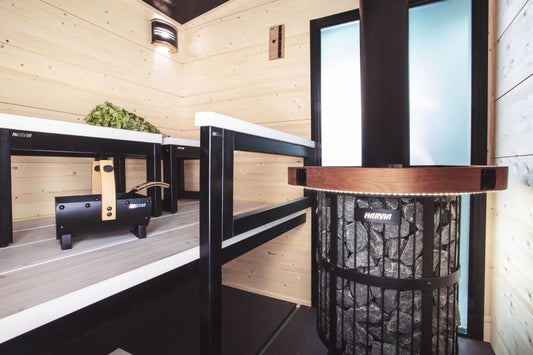 Grade de Proteção com LED Harvia Legend – Bétula Termotratada (SASPO240L / SASPO241L) - Saunamo