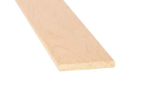 Moldura de Sauna KA - MOULDING 8x65mm Amieiro (Alder) – Pacote de 5 peças - Saunamo