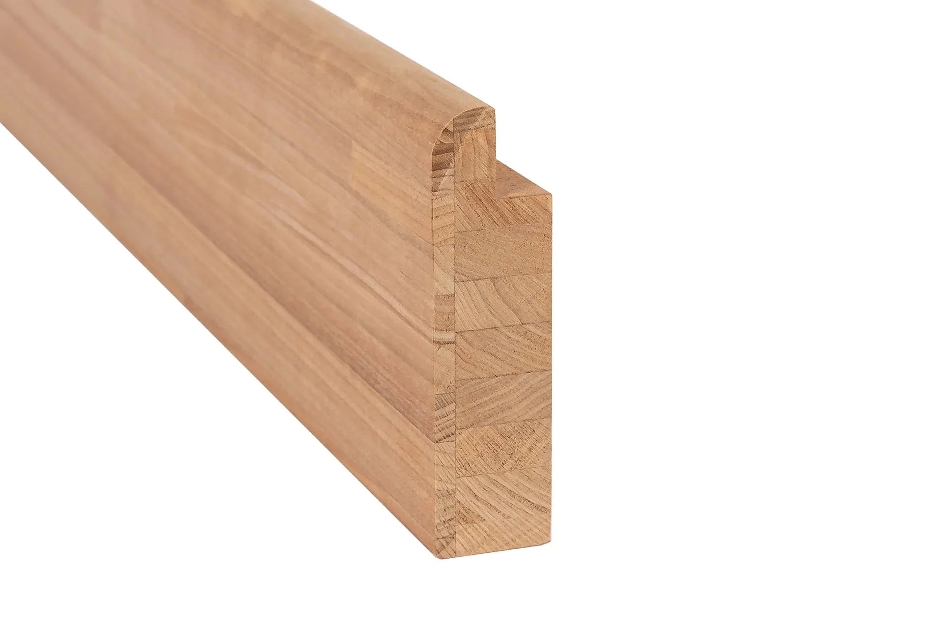 Moldura de Sauna SHA 40x140mm Álamo Termomodificado (Thermo Aspen) – Pacote de 2 peças - Saunamo