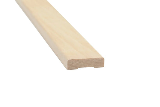 Moldura de Sauna UK 12x42mm Álamo (Aspen) – Pacote de 5 peças - Saunamo