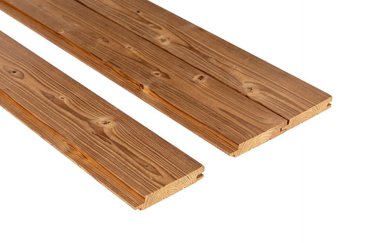 Painel de Sauna STS4 15x90mm Abeto Termomodificado.