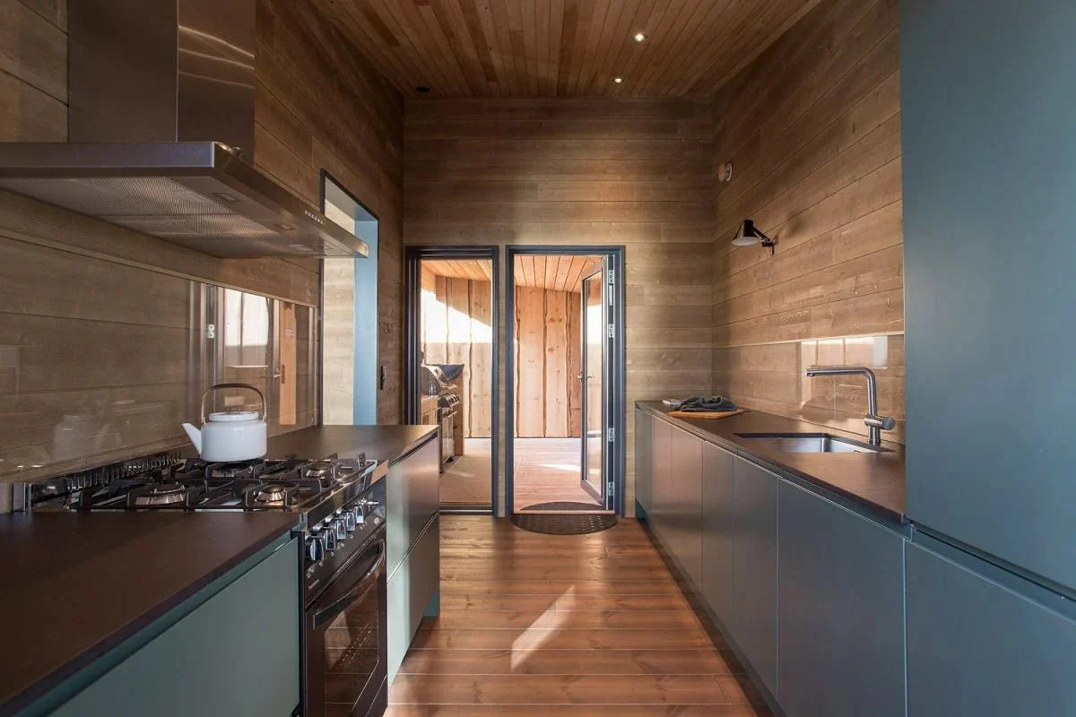 Painel STRUKTUURI 15x176mm (Abeto - Areia) - Pacote de 5 peças - Saunamo