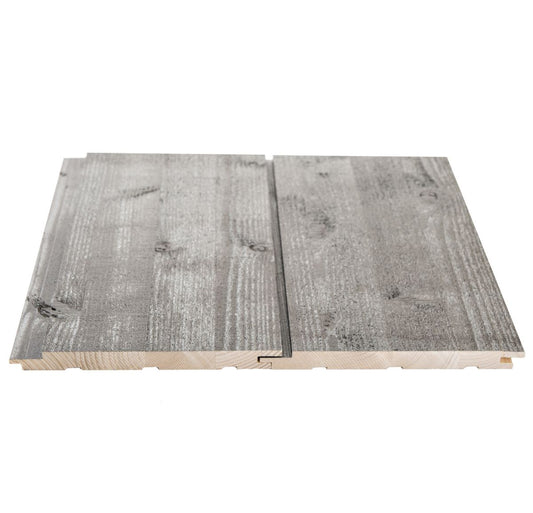 Painel STRUKTUURI 15x176mm (Abeto - Castanho Perolado) - Pacote de 5 peças - Saunamo