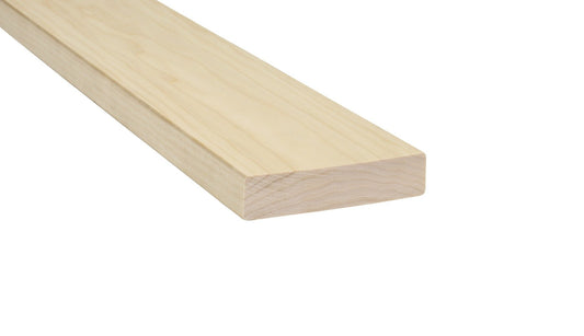 Tábuas para Bancos de Sauna SHP Transluscent 28x120mm Álamo (Aspen) – Pacote de 4 peças - Saunamo