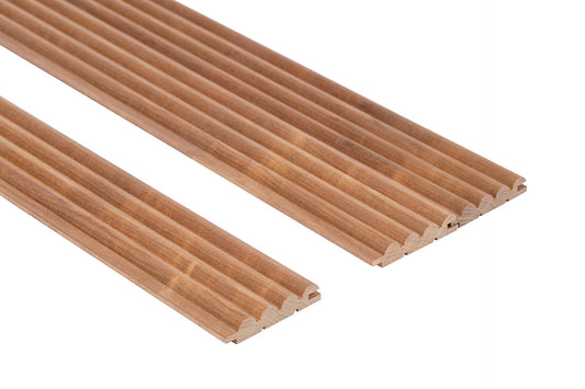 Painel de Sauna SRP 15x82mm Álamo Termomodificado.